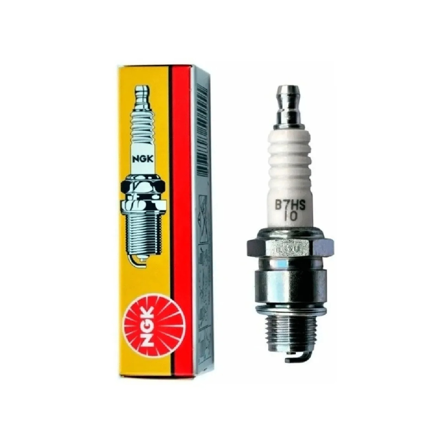 Vela Ignição NGK B7HS-10 Mercury Hidea Yamaha 6-15-25-40 HP - NGK