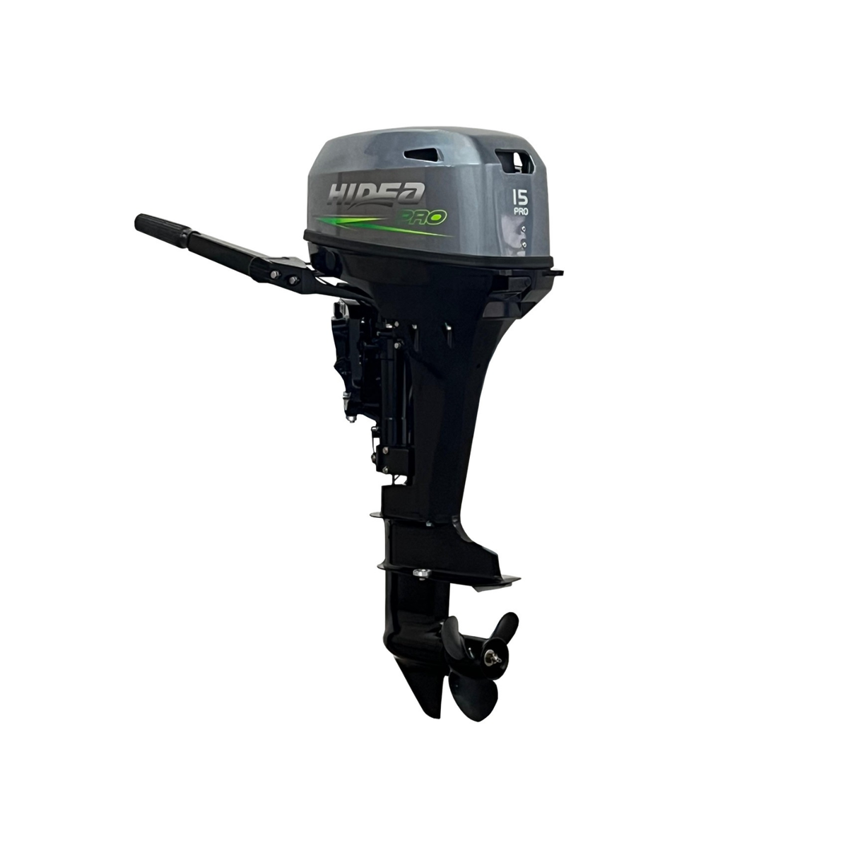 Motor De Popa 15hp A Gasolina 2 T Hidea Hdd15fhs Pro Black - Hidea