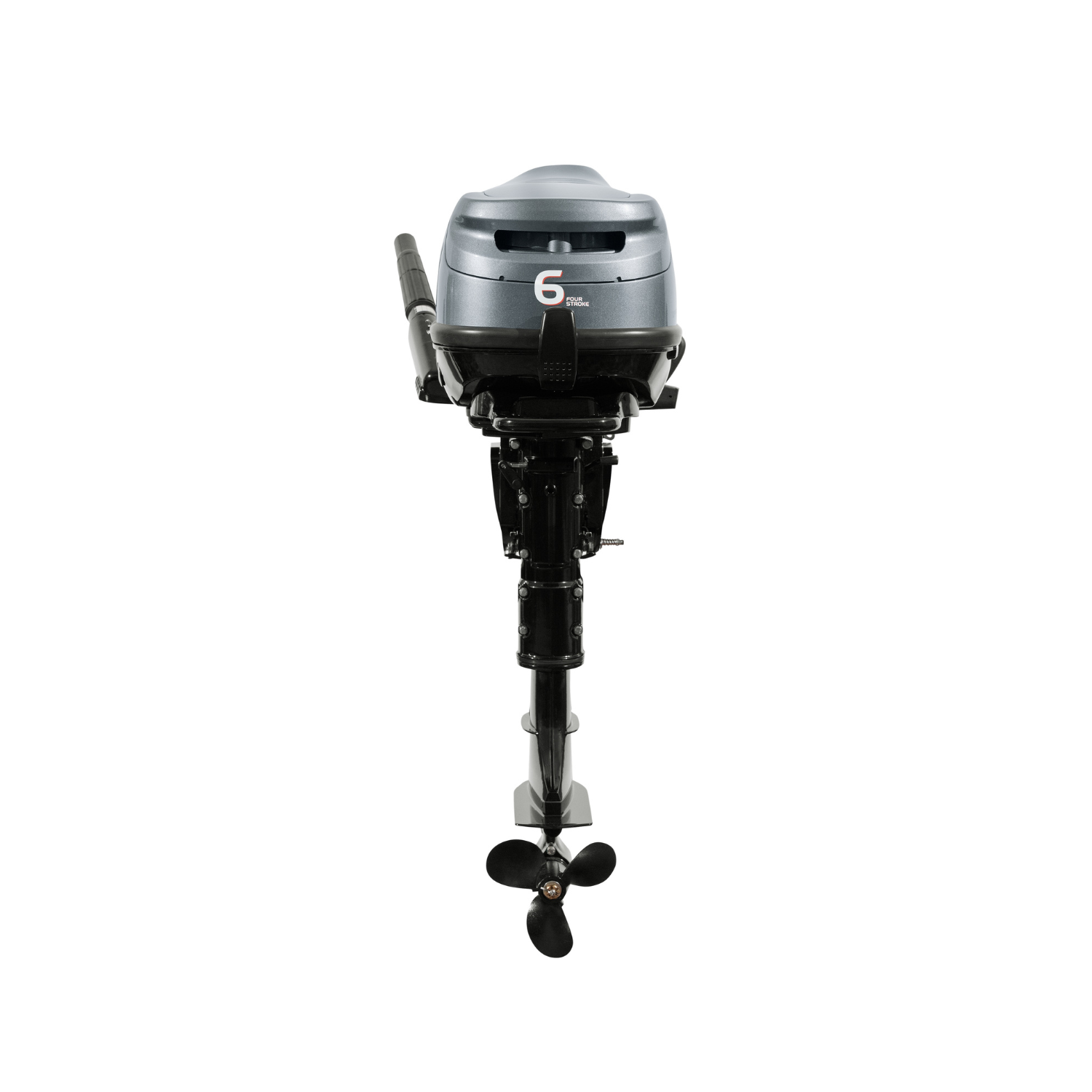 Motor De Popa 6hp A Gasolina 4 Tempos Hidea Hdf6hes Black - Hidea