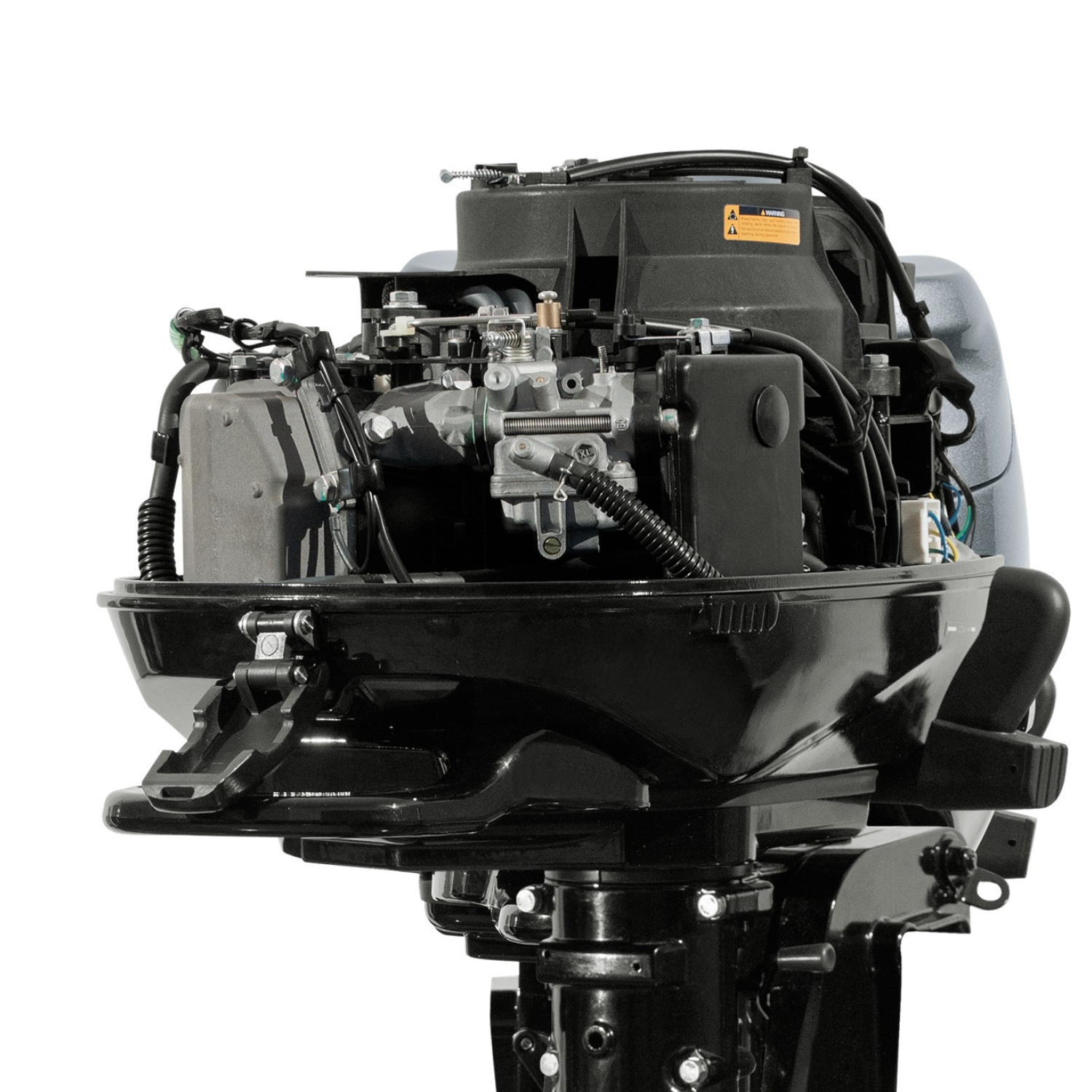 Motor De Popa 6hp A Gasolina 4 Tempos Hidea Hdf6hes Black - Hidea