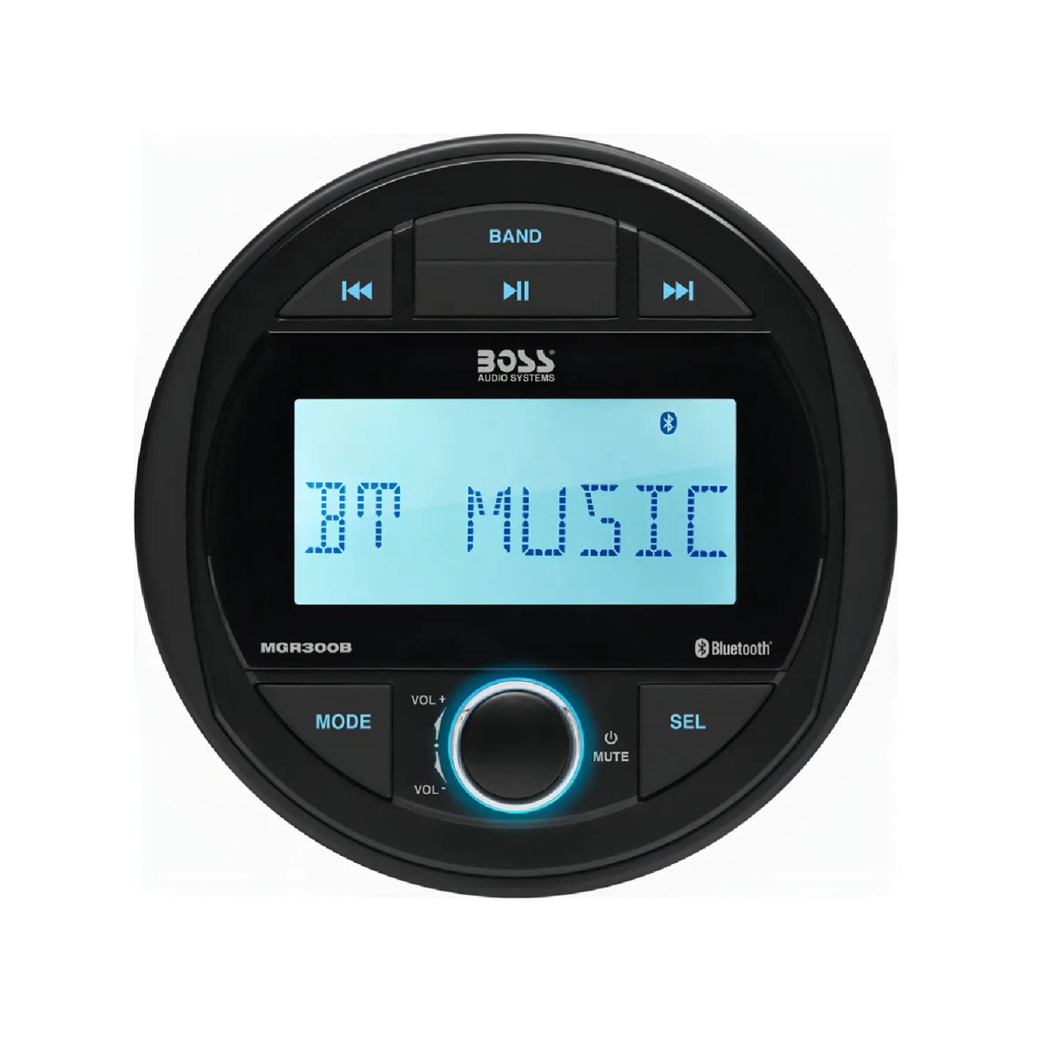 Rádio Boss MGR300B Marinizado Bluetooth MP3 USB JetSki - Boss Marine