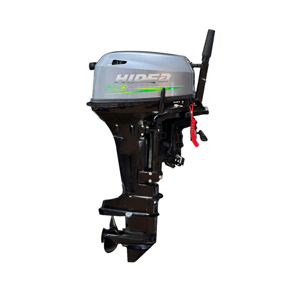 Motor De Popa 15hp A Gasolina 2 T Hidea Hdd15fhs Pro Black - Hidea